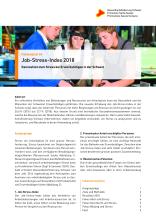 Faktenblatt: Job-Stress-Index 2018