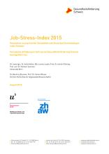 Forschungsbericht Job-Stress-Index 2015