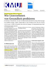 KMU-Magazin: Publiée le 22.03.2023: Wie Unternehmen von Gesundheit profitieren